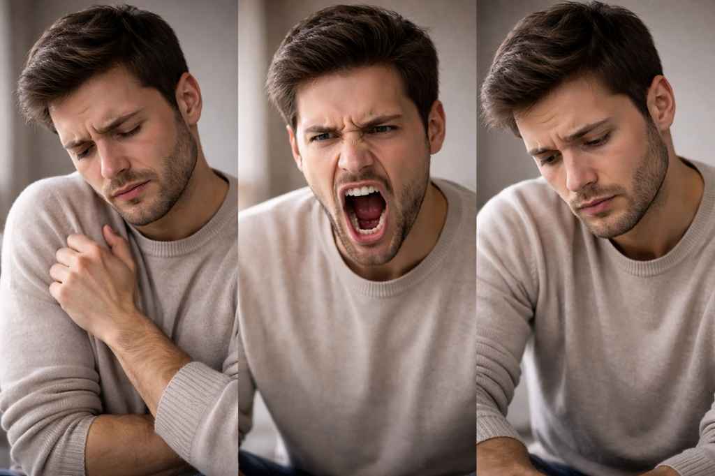 Emociones difíciles en el duelo como culpa, rabia y vacío